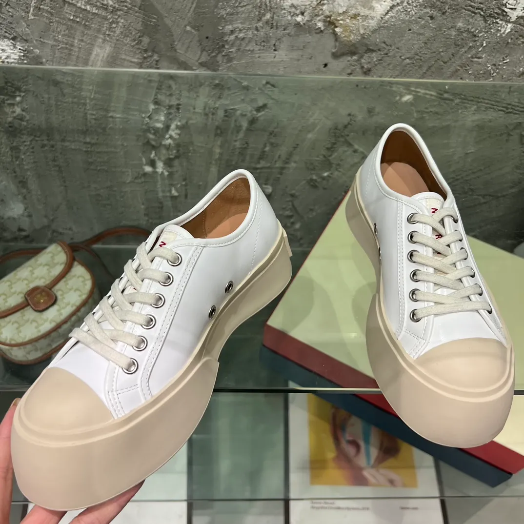 👟👟Ex-factory price 480👟👟 Women's Shoe Factory ~ The most correct version of Marni big-toe shoes 35-40